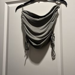 Ruched Tube Top