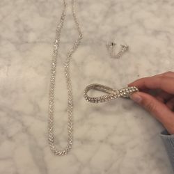Silver Jewelry Set