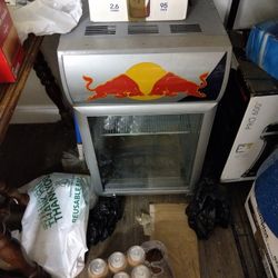 Red Bull Mini Fridge 
