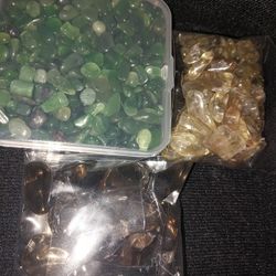 Tumbled Semi Precious Gemstone Pebbles(for crafts)