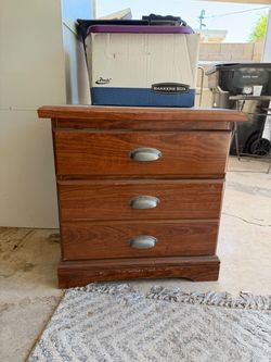 Two drawer night stand