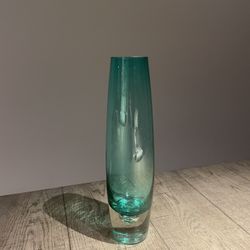 Tall Art Glass Vase 