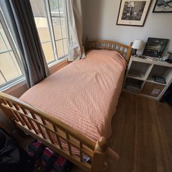 Twin Bed Frame And Mattress