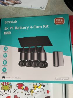 Botslab Battery 4 Cam Kit