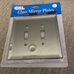 Glass Mirror Plates 