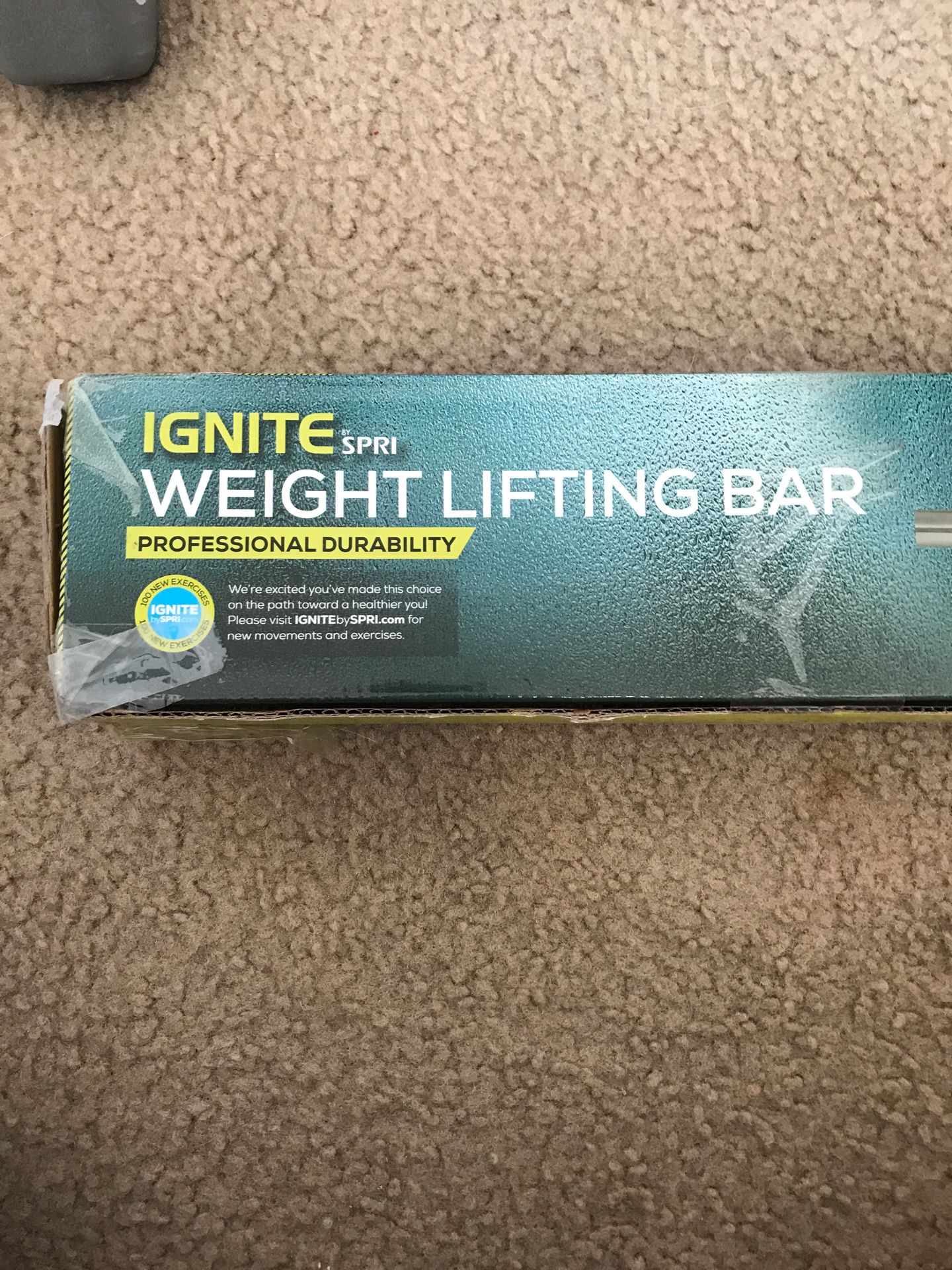 Ignite weight lifting bar