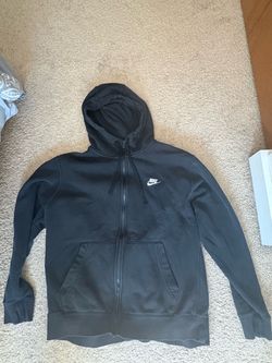 Nike Full-Zip Black Hoodie