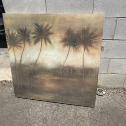 Beautiful palm trees Canvas Painting 