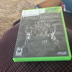 X Box 360 Game Of thrones