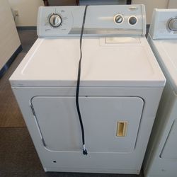Whirlpool gas dryer with warranty 