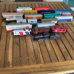 H.O. Scale trains