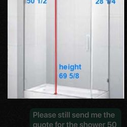 Frameless  Shower.  Deeply  Discounted 