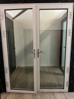 Aluminum French door