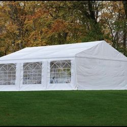 NEW! SALE ONLY! 20’x20′ HEAVY DUTY TENT, 180g PE

