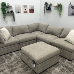 Cream Modular Sectional - Free Delivery