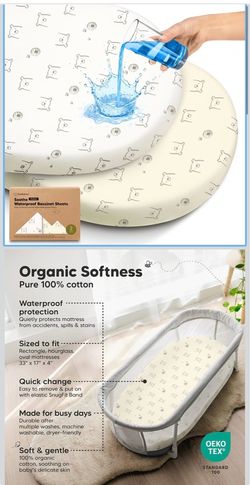 Bassinet waterproof sheets