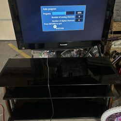 Tv Stand And  A 32 Inc Tv Together Offer Up.