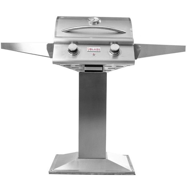 Blaze 21" Stainless Steel Portable Electric Grill with Base New