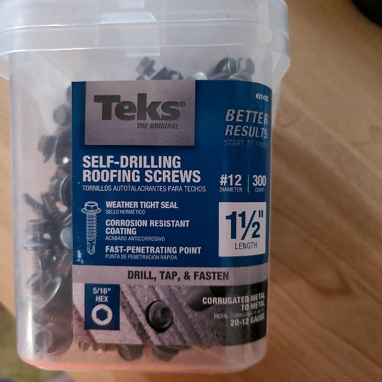 Teks Roofing Screws 