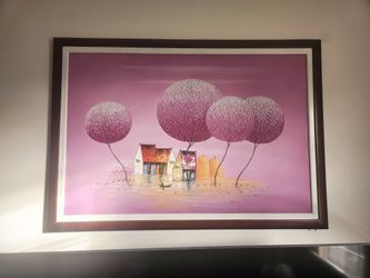 Big Beautiful Textures Oil Painting Wall Picture 