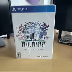 PS4 Collectors Edition World Of Final Fantasy 