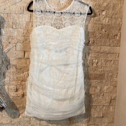 Womens White Dress medium
