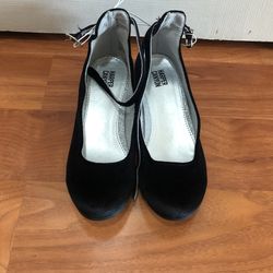Black Velvet Dress Shoes