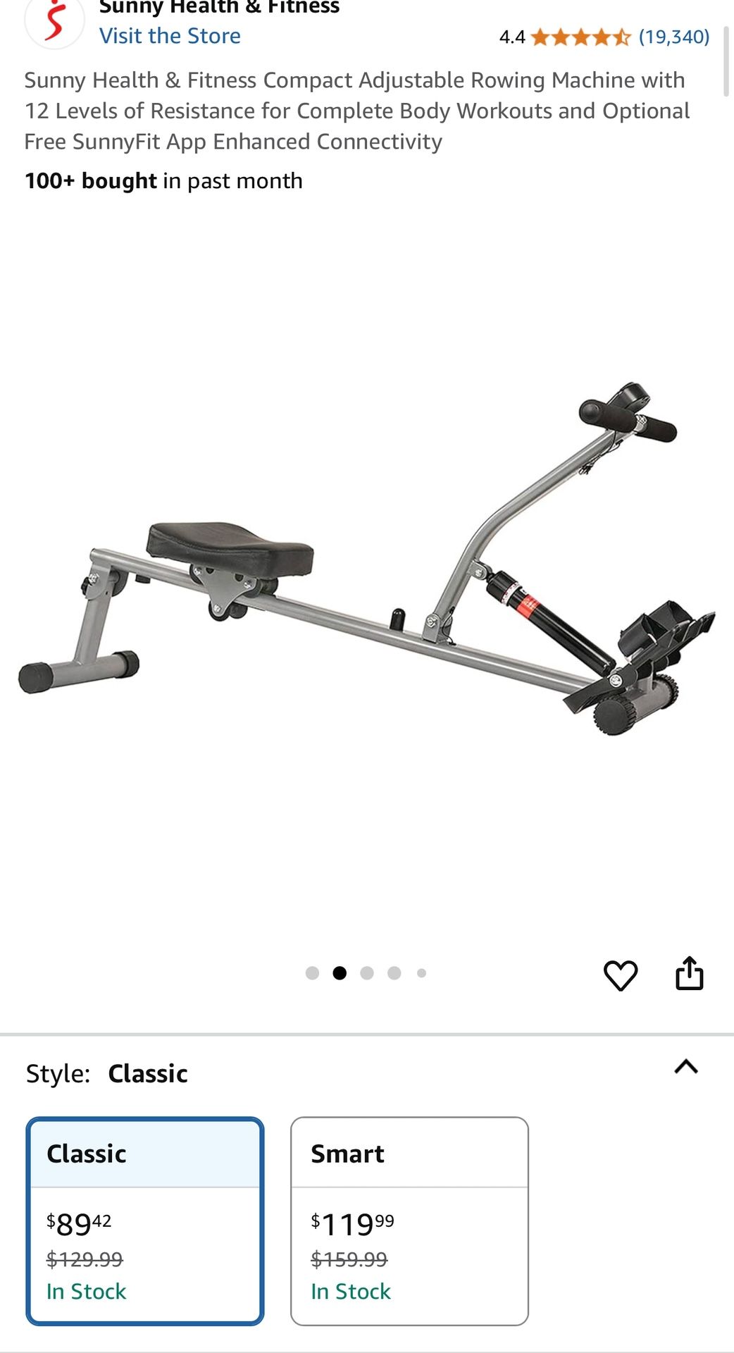 Manual Rowing Machine