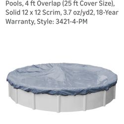 Brand New 21-ft Pool Cover, 25 Ft Diameter