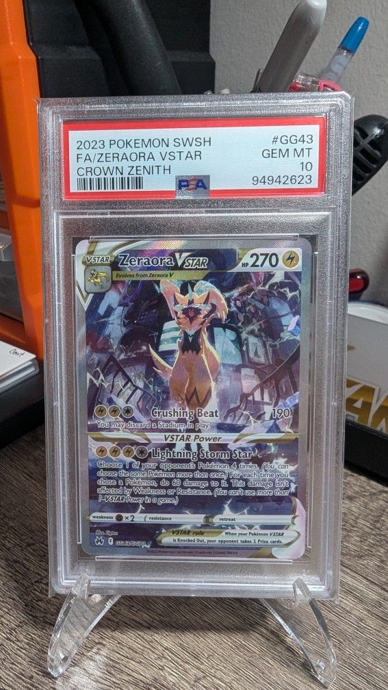Pokemon Zeraora PSA 10