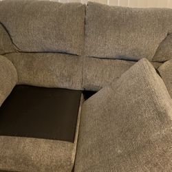 Couches Set Grey 