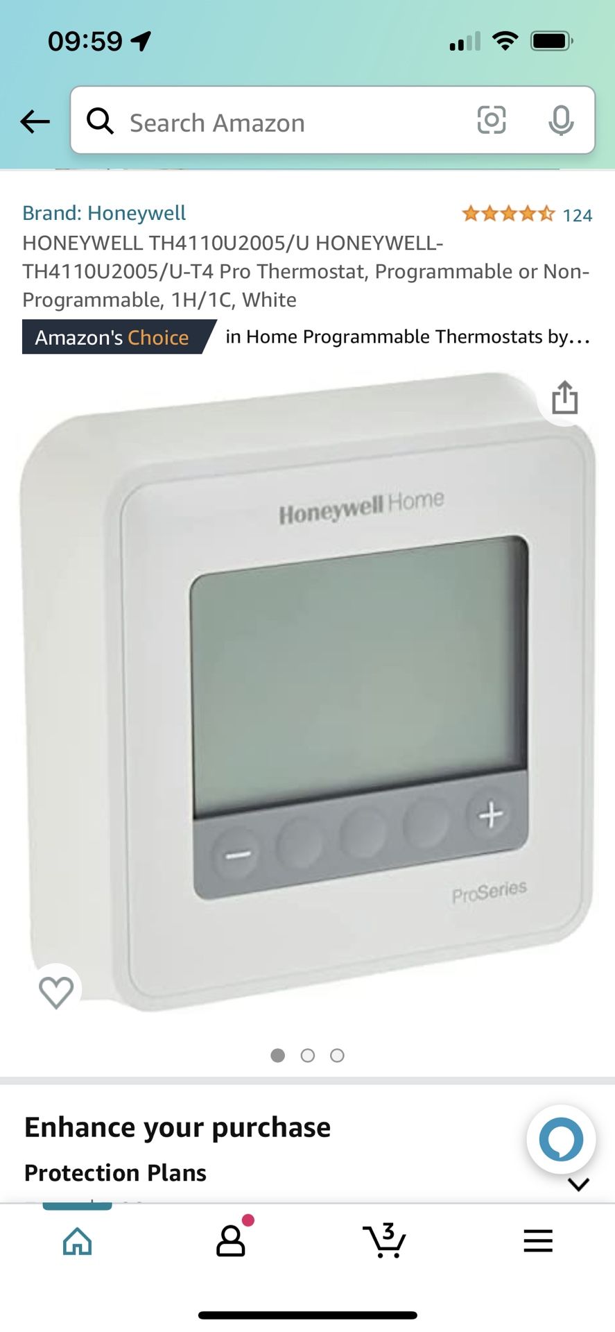 Honeywell Thermostat 