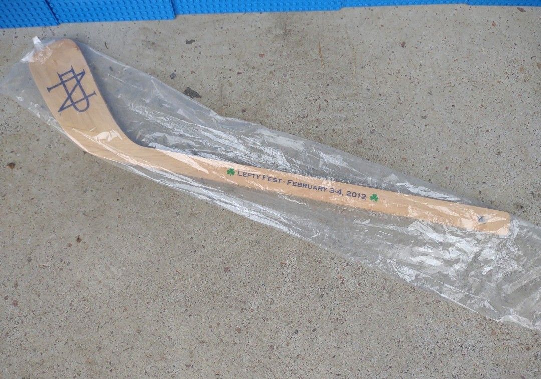 Notre Dame Fighting Irish Hockey Lefty-Fest Hockey Stick Memorabilia