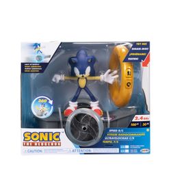Sonic Speed Feature RC Vehicle with Detachable Sonic Action Figure