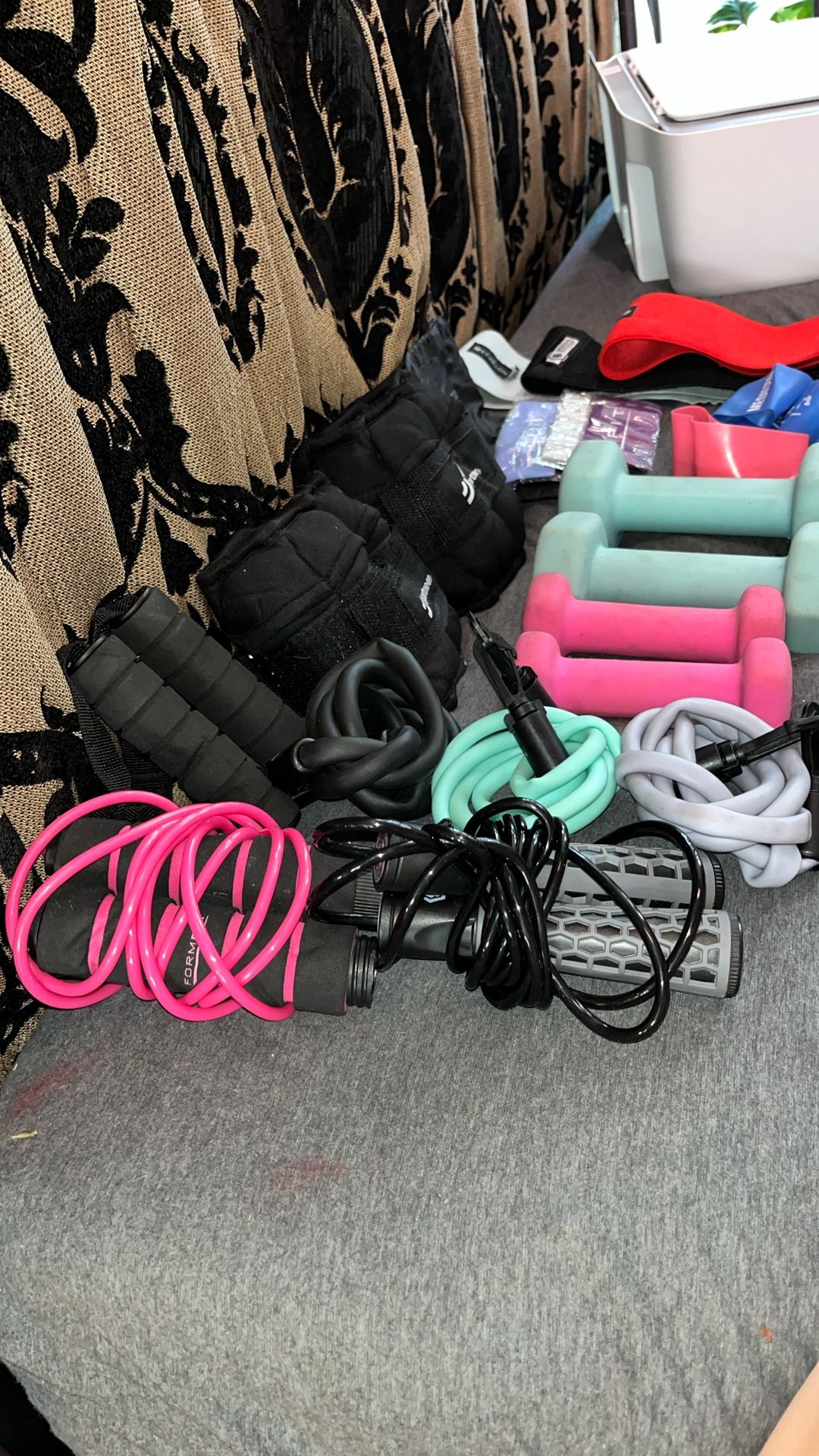 Weights Resistance Bands Jump Ropes Ankle Weights