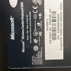 Microsoft Wireless Comfort Keyboard 5000