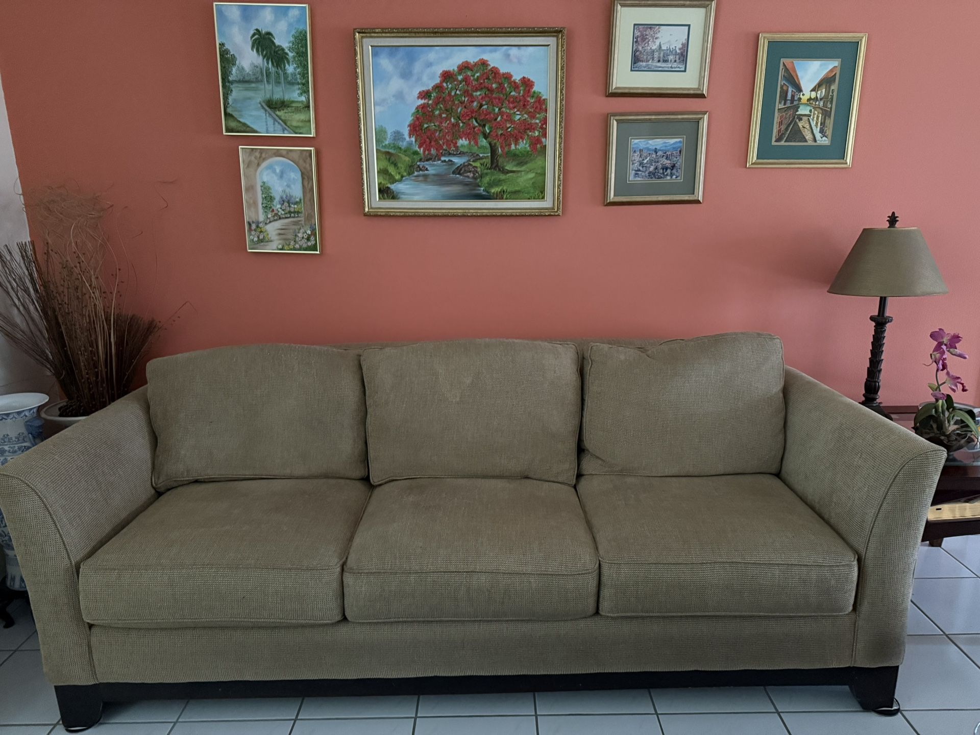 Living Room Couch With Matching Chair 