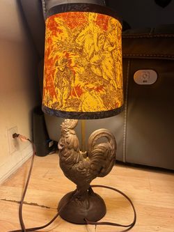 Rooster Table Lamp