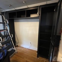 3pc Set Room  Furniture - Glass Doors - 80 In X 72 In