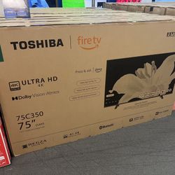 Toshiba 75” 4K UHD FIRE TV 