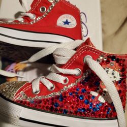 Custom Made Paw Patrol All Star Converse Size 5c Worn Once 