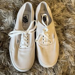 Women’s White Vans