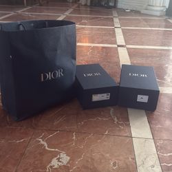 Dior boxes 