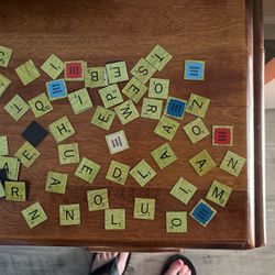 Magnetic Scrabble Tiles