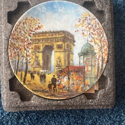Collector Plate L’ Arc de Triomphe
