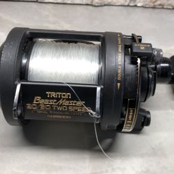 SHIMANO BEASTMASTER TWO-SPEED Big Game Fishing Reel-VERY GOOD SHAPE!