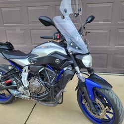 2016 Yamaha MT-07 For Sale