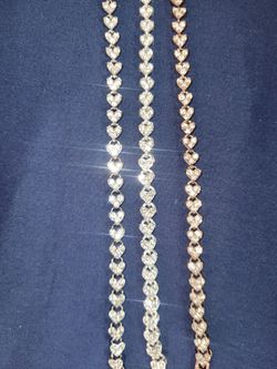 Rhinestone Bracelet... Rose Gold Tone Bracelet... Fashion Jewelry. Pulsera.