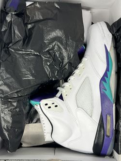 Men’s Air Jordan Retro 5 Grape Size 11.5