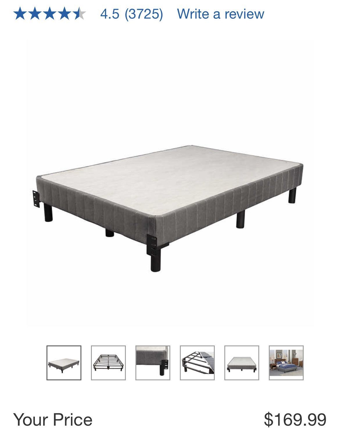 Twin Size Frame. (Box Spring)